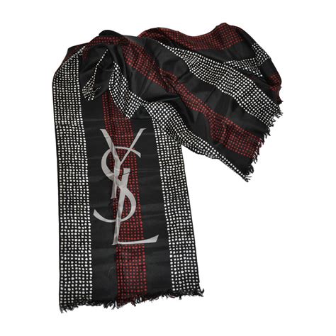 ysl new scarf|More.